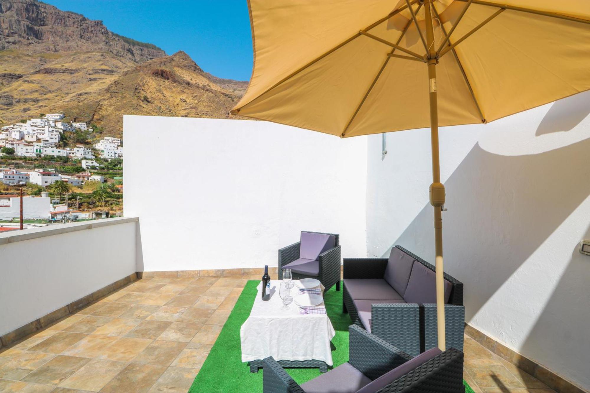 Valley Views Apartment In Agaete Агаете Екстериор снимка